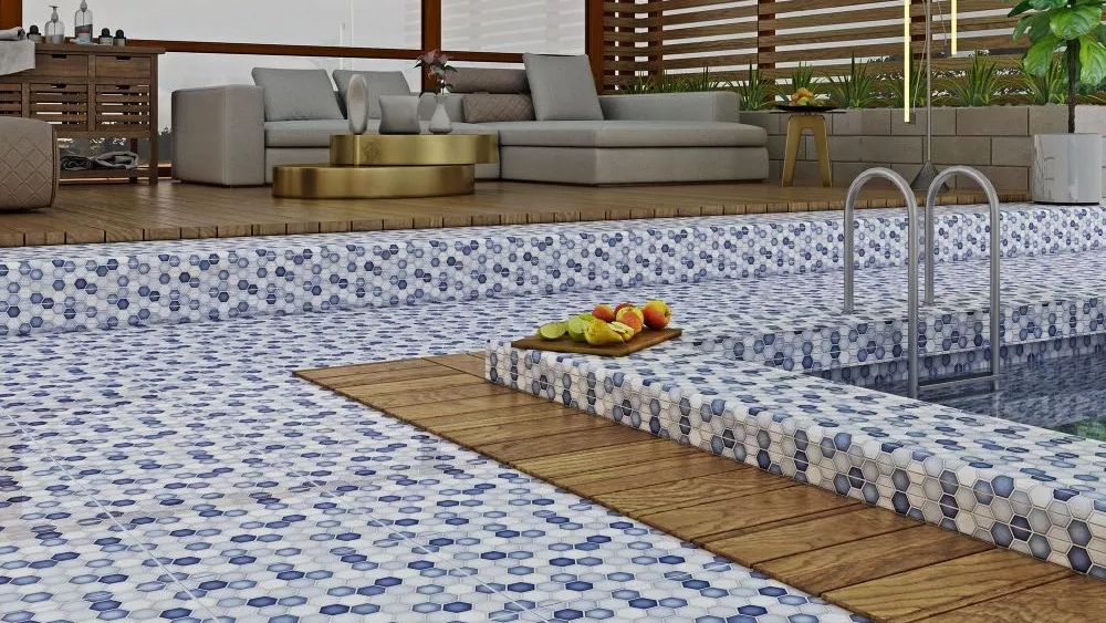 Sale of ceramics and pool glue in Shiraz